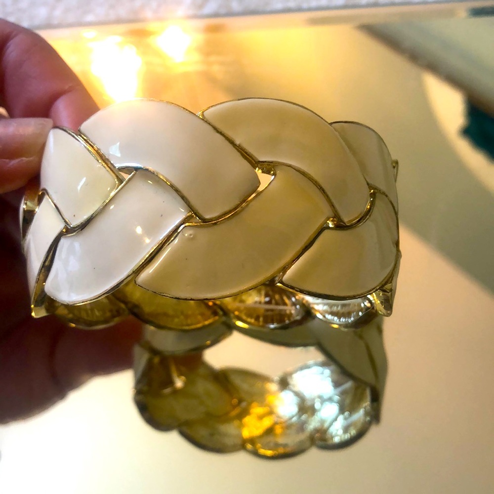 White wedding bracelet